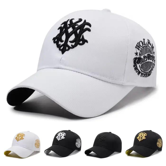 Casquette de baseball vintage gothique brodée « NY »