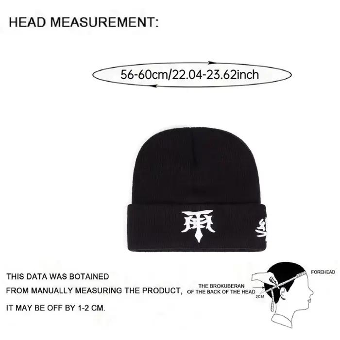 Nouveau Chapeau Tricoté 2026 Brodé T