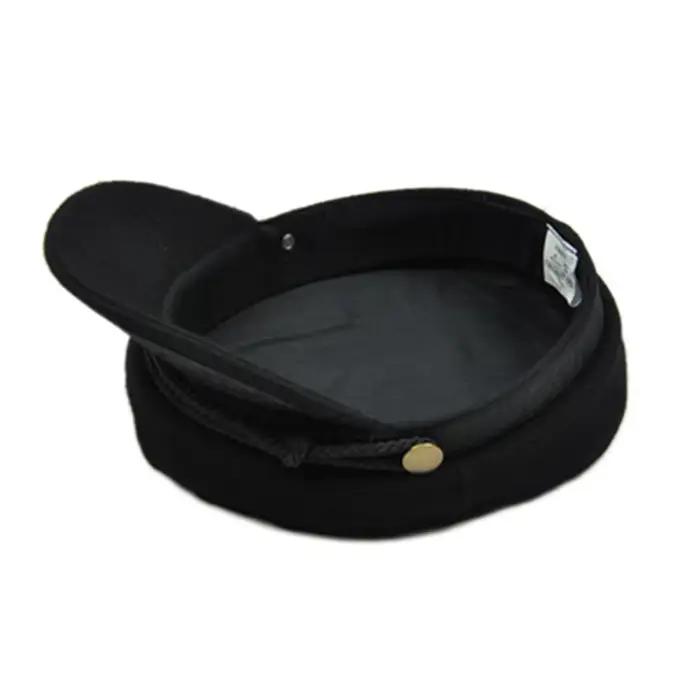 COKK – casquette militaire noire pour femmes