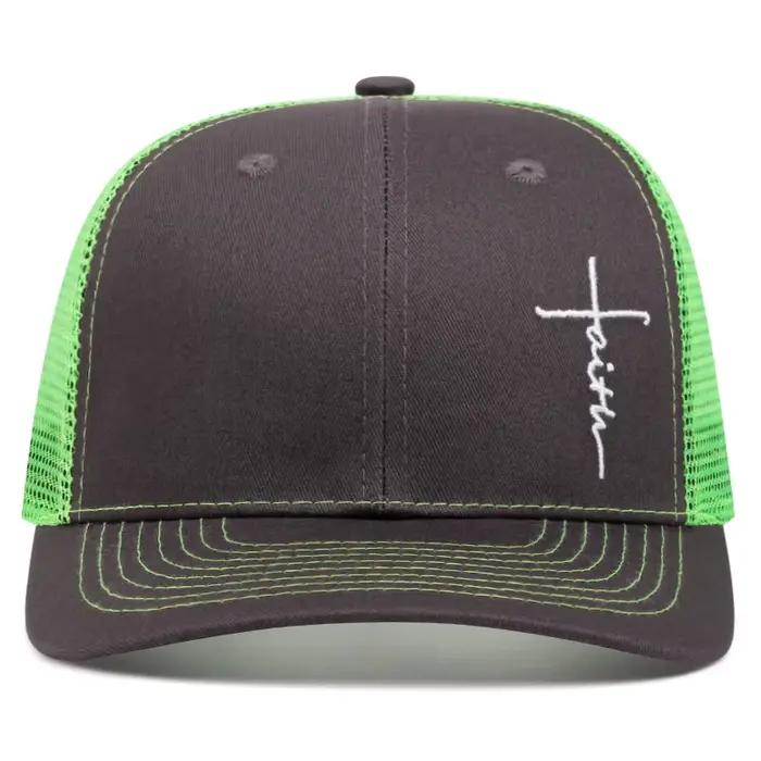 Chapeau de baseball imprimé légèrement incurvé avec broderie croisée pour femmes et hommes