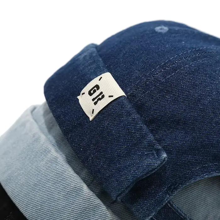Casquette Docker en Denim sans visière