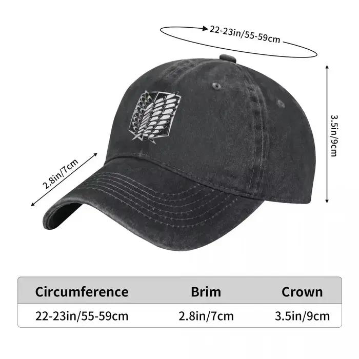 Casquette de Baseball Scout Regiment AOT