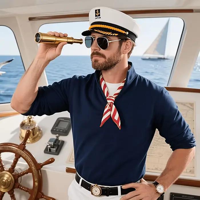 Chapeau de capitaine de yacht
