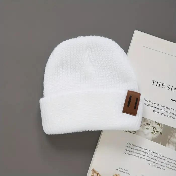 Chapeau tricoté doux pour nouveau-né