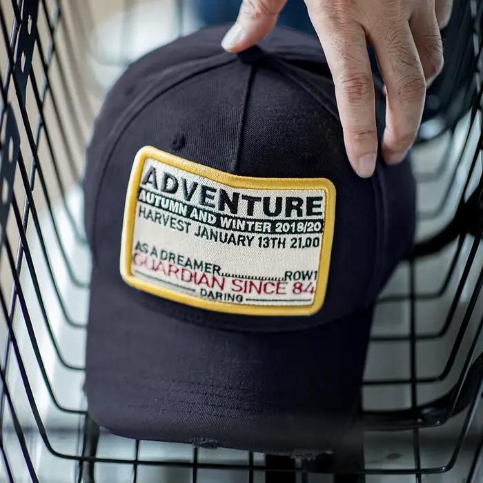 Maden Casquette de baseball réglable avec lettre rétro