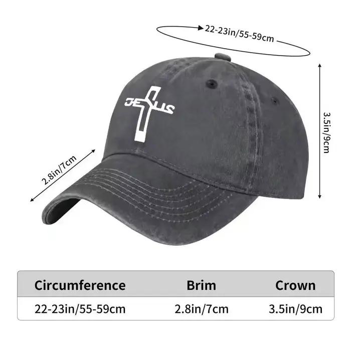 Une casquette de baseball pour homme avec un motif croisé