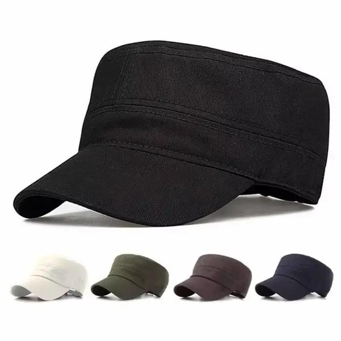 Chapeau militaire plat pour hommes