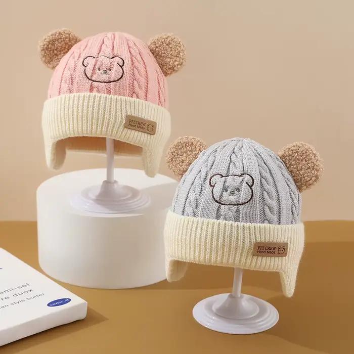 Chapeau de bébé ours mignon