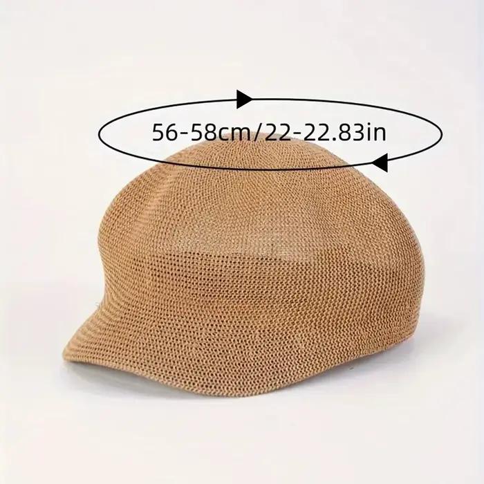Casquettes béret rétro pour femmes et filles