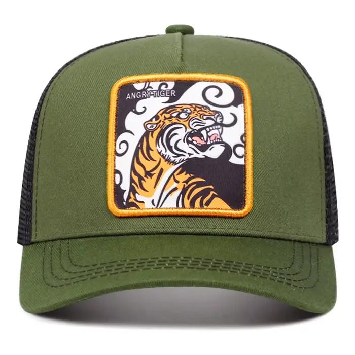 Casquette de baseball de dessin animé tigre