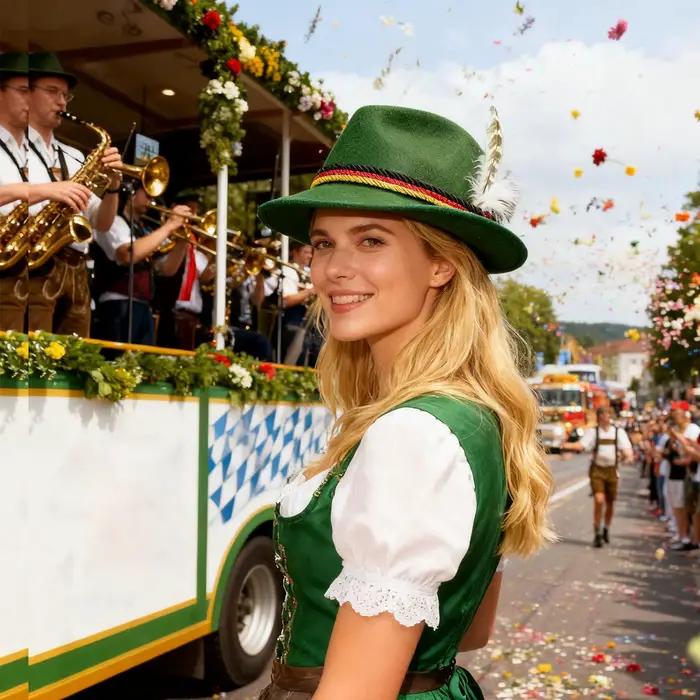 Chapeaux allemands unisexes pour Oktoberfest