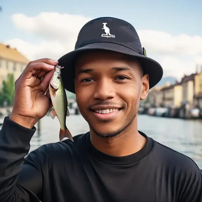 Chapeau kangourou imprimé animal pour hommes et femmes