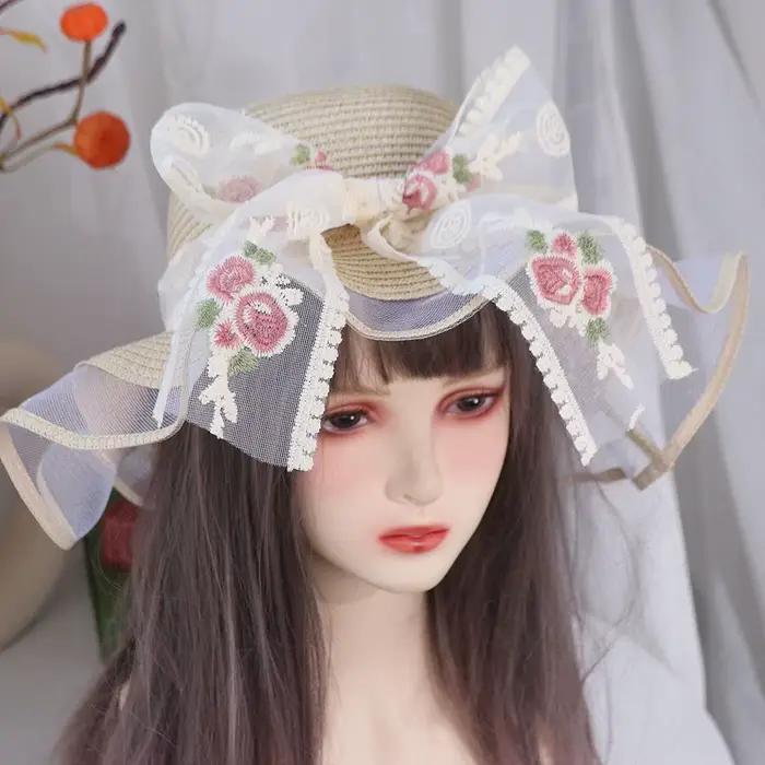 Chapeau de paille élégant pour femme