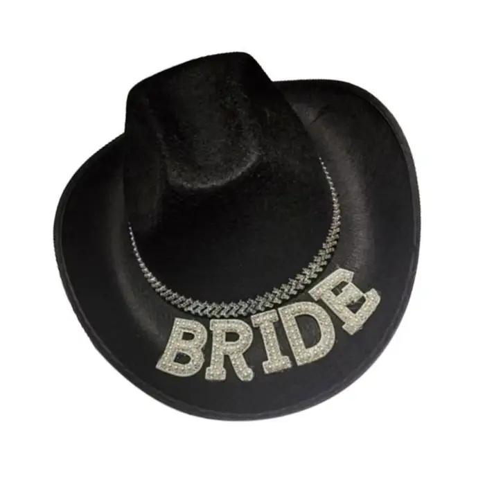 Chapeau Cowgirl pour fête mariage