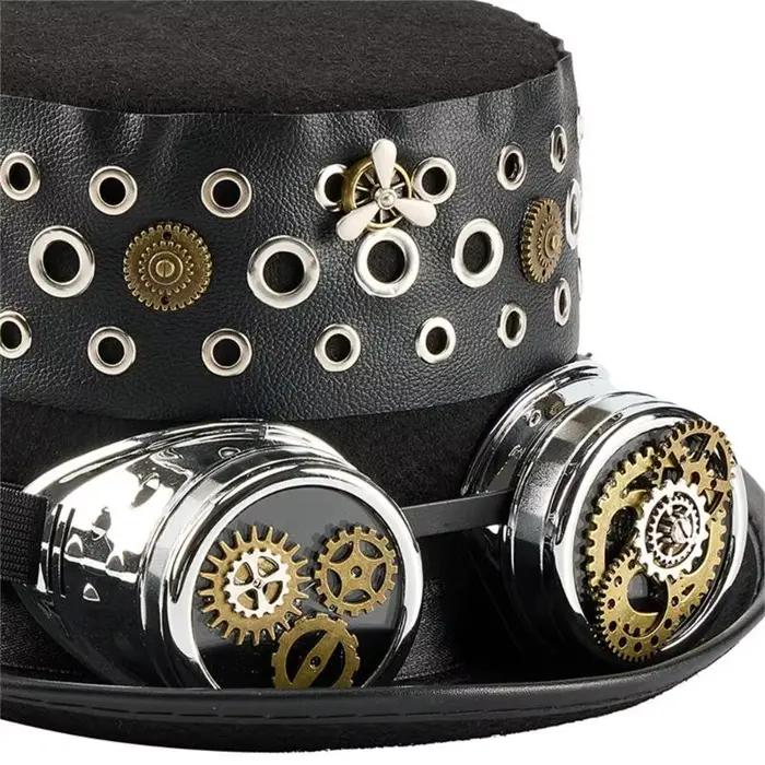 Chapeau haut gothique à œillets 31BB