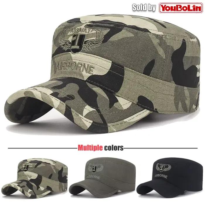 AIRBORNE Airborne Commando Cadet Casquette plate Chapeau de soleil Casquettes de camionneur Chapeaux de papa
