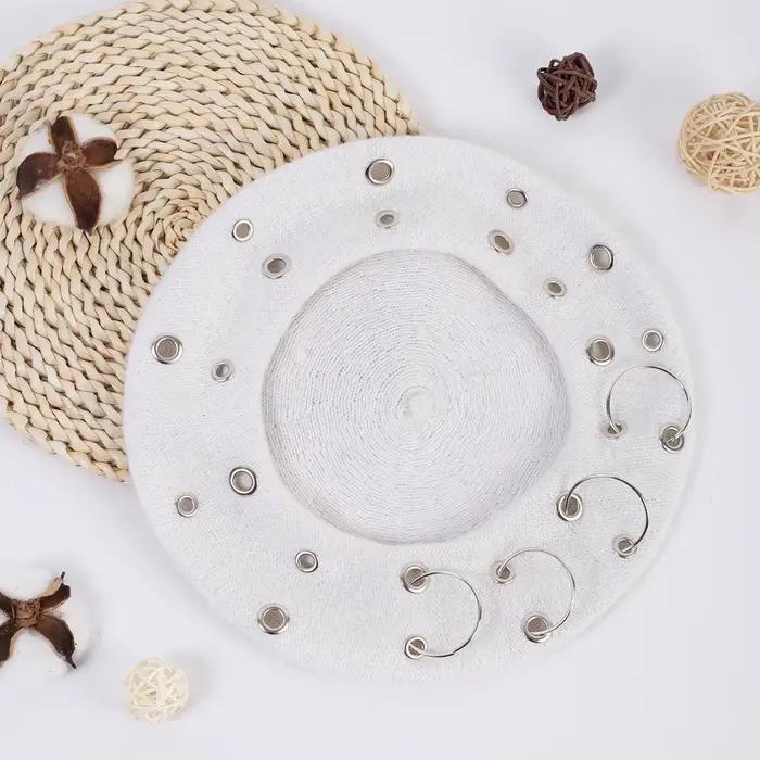 Béret chaud tricoté pour femmes