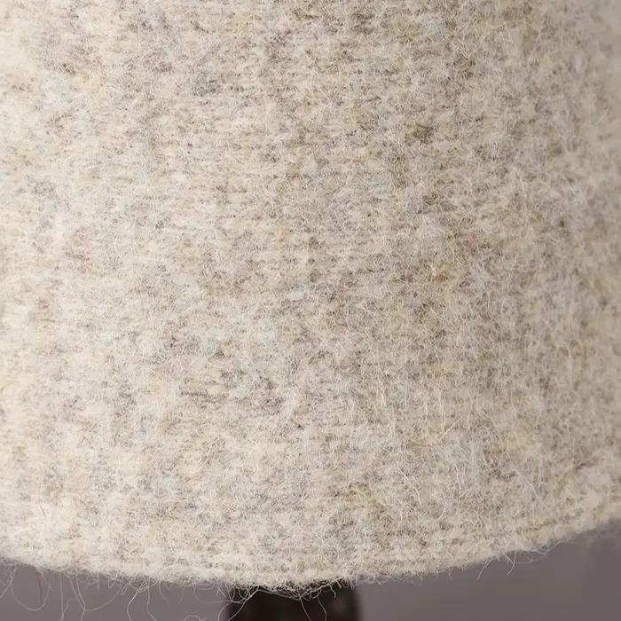 Chapeau seau en laine pour femmes