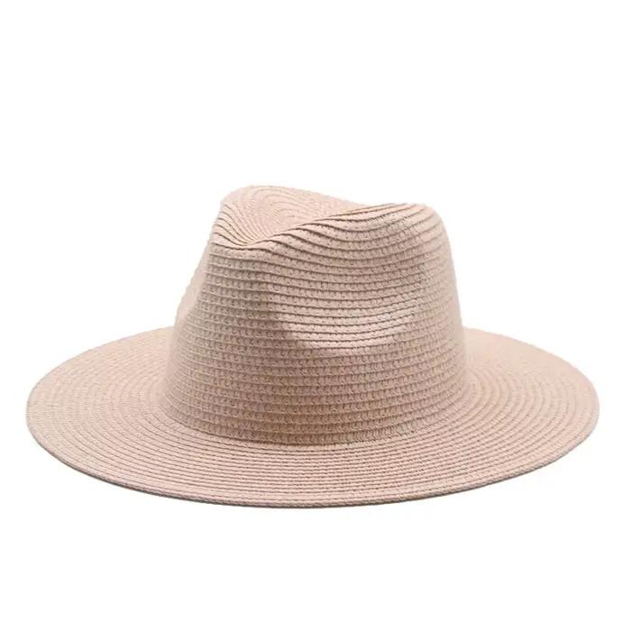 Chapeau de paille Panama à grand bord