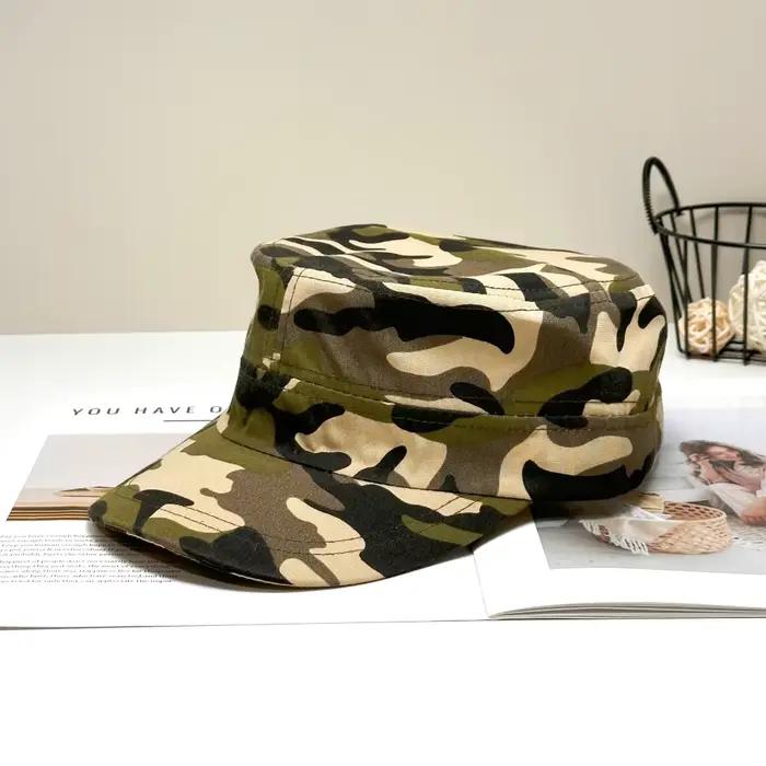 Casquettes de Baseball pour hommes femmes printemps été Camouflage extérieur chapeaux décontractés mode haut plat