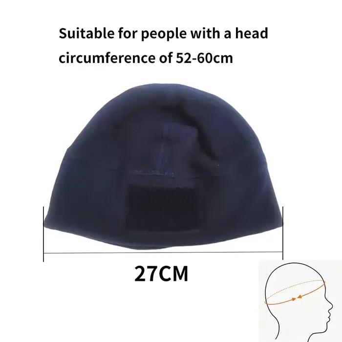 Bonnet tactique coupe-vent-chapeau en tricot épais et chaud pour les activités de plein air