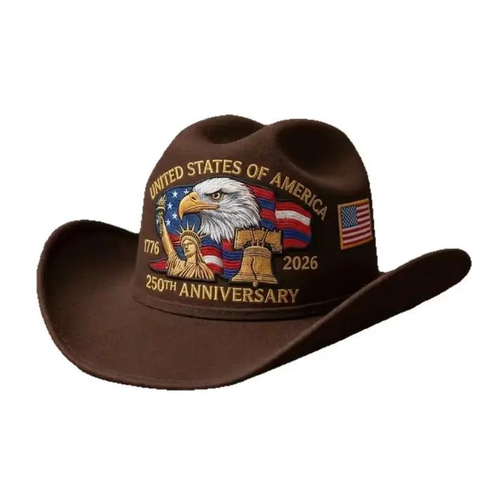 Chapeau de cowboy du 250e anniversaire des États-Unis