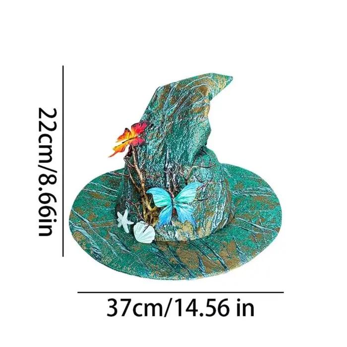 A52E chapeau pointu Design torsadé