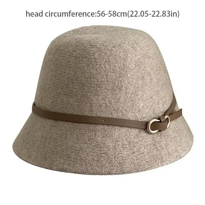 Chapeau de pêcheur en laine élégant