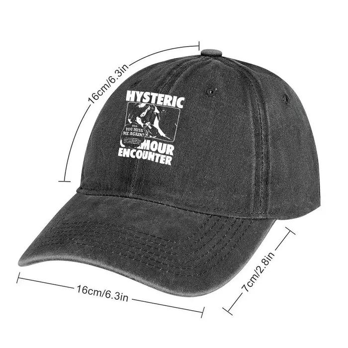 Casquette en jean vieilli style streetwear Hysteric
