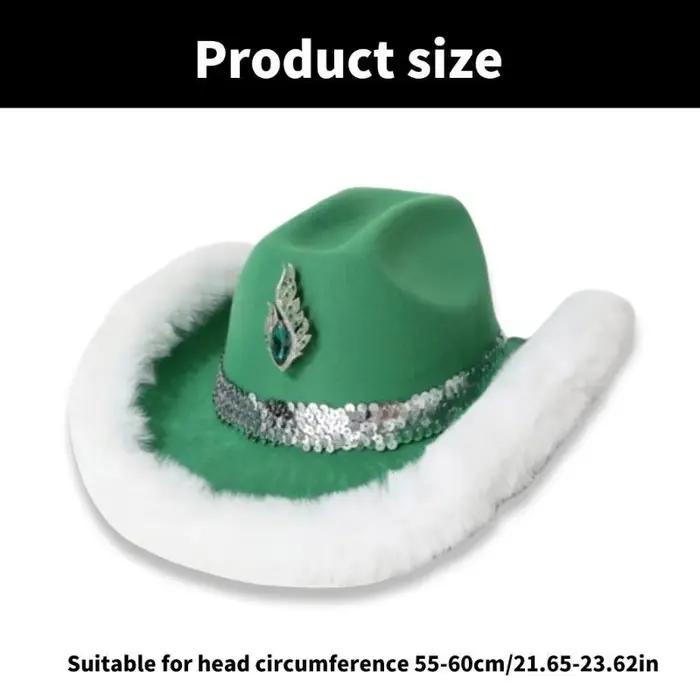 P9FE Homburg chapeau haut forme à bord en fourrure