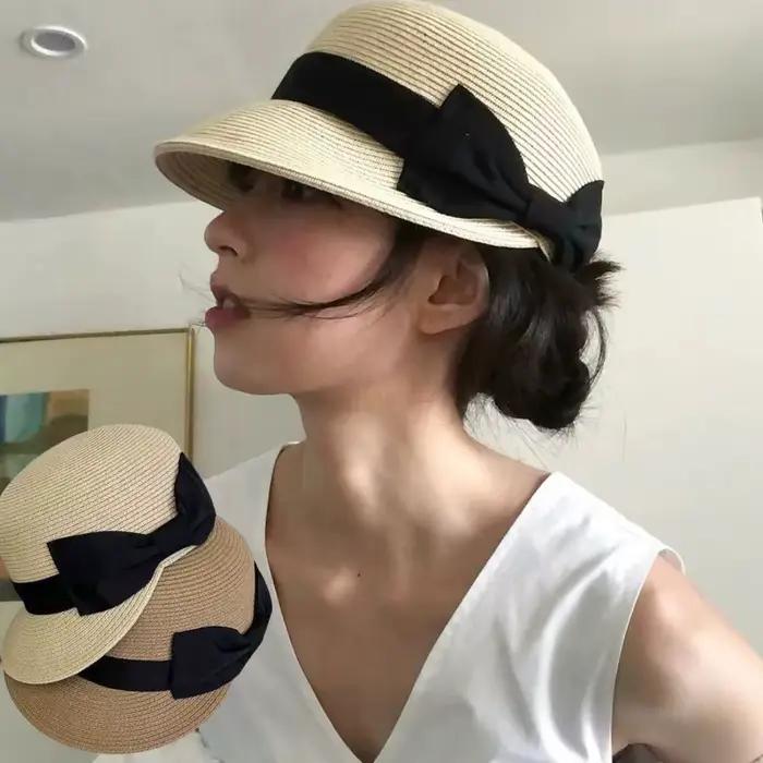 Chapeau de paille d'été pour femme