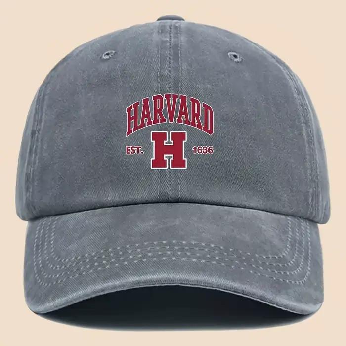 Casquette de camionneur à imprimé Harvard