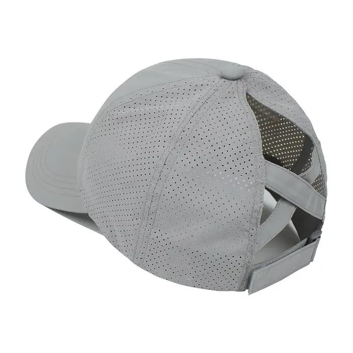 Casquettes de Baseball Queue de Cheval pour Femme