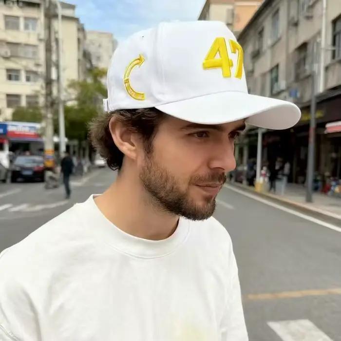 1 casquette de baseball brodée à la mode pour hommes et femmes