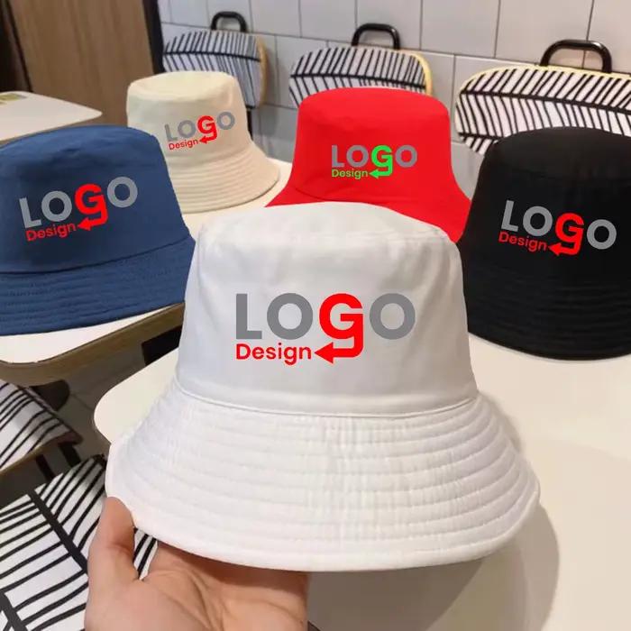 Chapeau de pêcheur personnalisé avec logo
