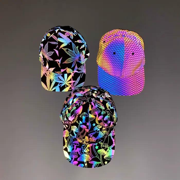 Chapeaux lumineux réfléchissants