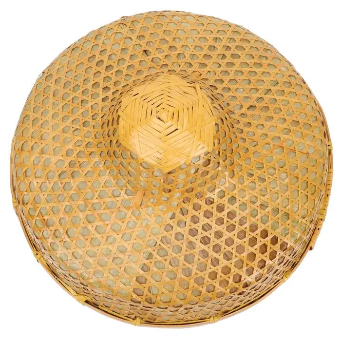 Chapeau de fermier en bambou