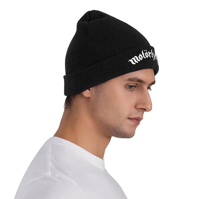 Motorhead tricoté chapeau bonnets automne hiver