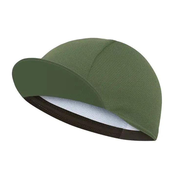 Casquette de cyclisme classique de couleur unie