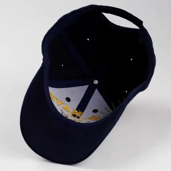 Casquette de baseball brodée marine