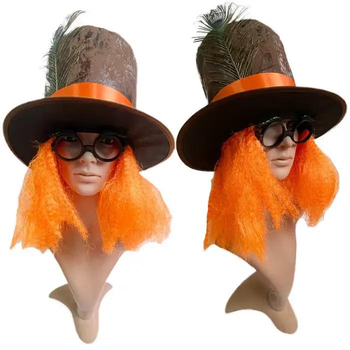 Casquette de chapelier fou Alice pour adolescents