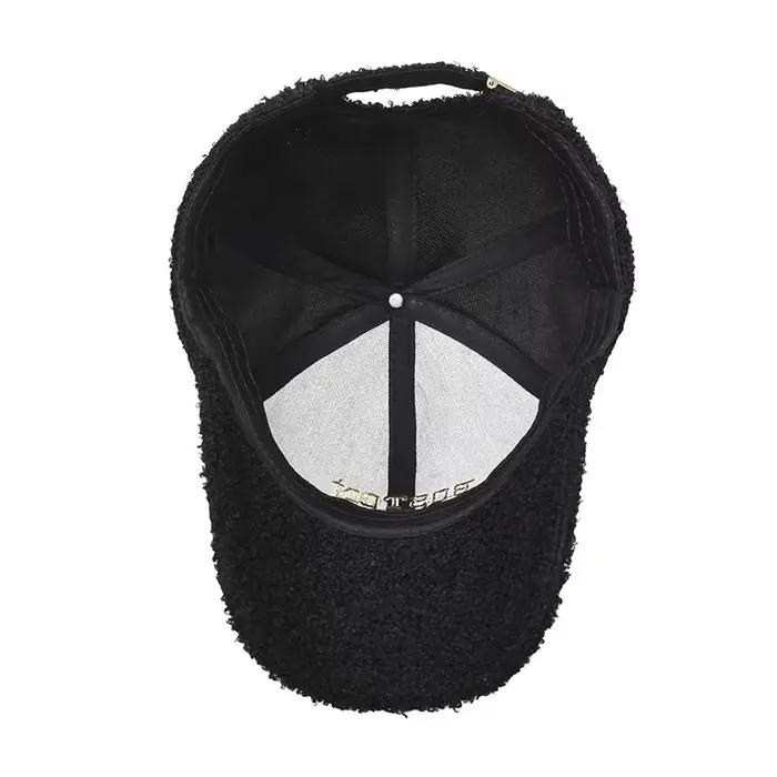 Casquette de baseball de luxe FS en laine d'agneau pour hommes et femmes