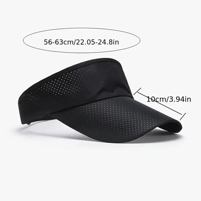 Casquette de sport unisexe à séchage rapide en maille