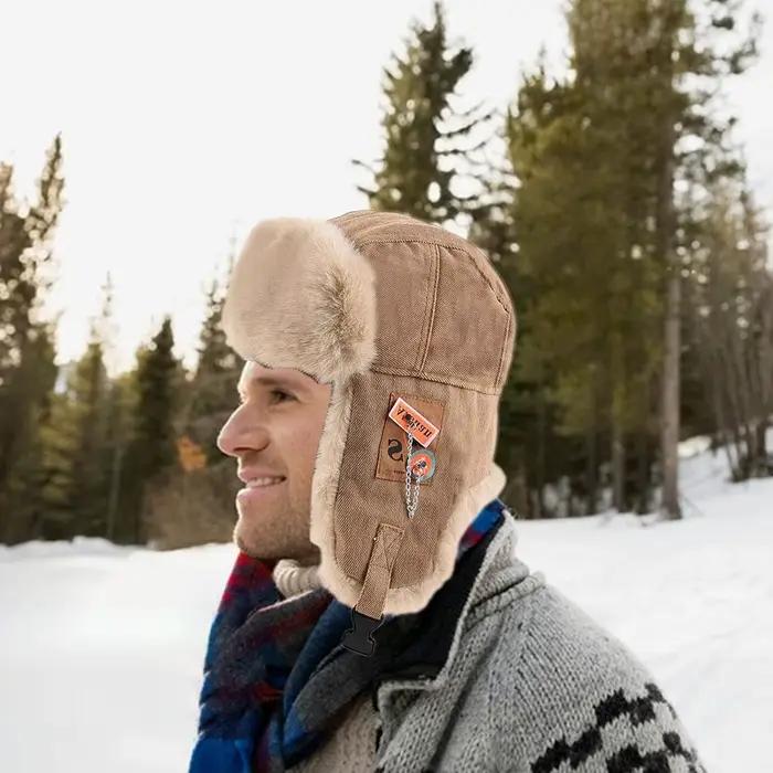 Chapeau de bombardier pour hommes