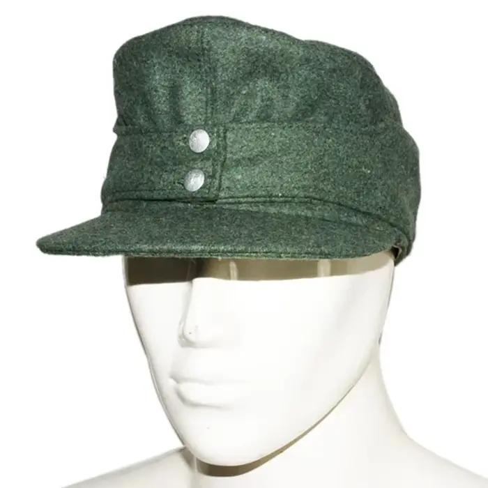 Casquette de champ en laine allemande WH EM M43 Panzer