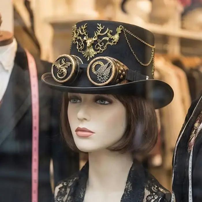 Casquette gothique unisexe élégante 39BB