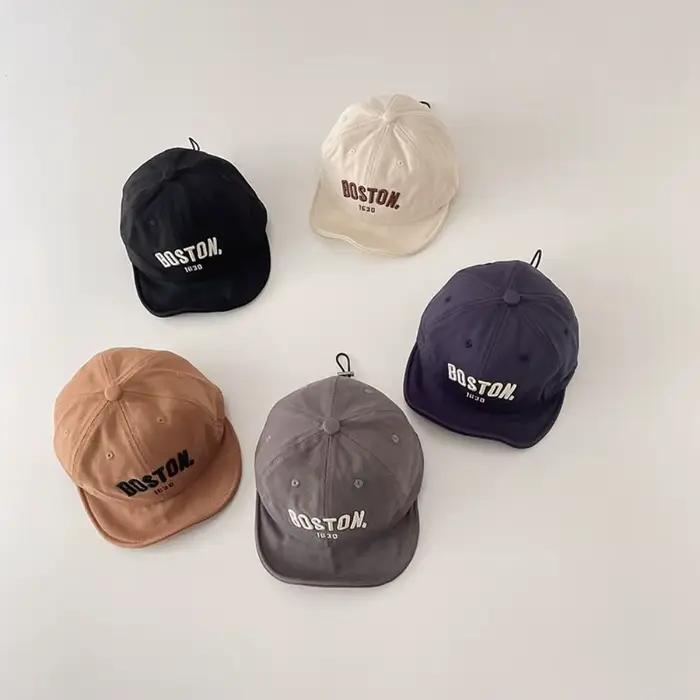 Chapeau de Baseball Vintage brodé pour bébé