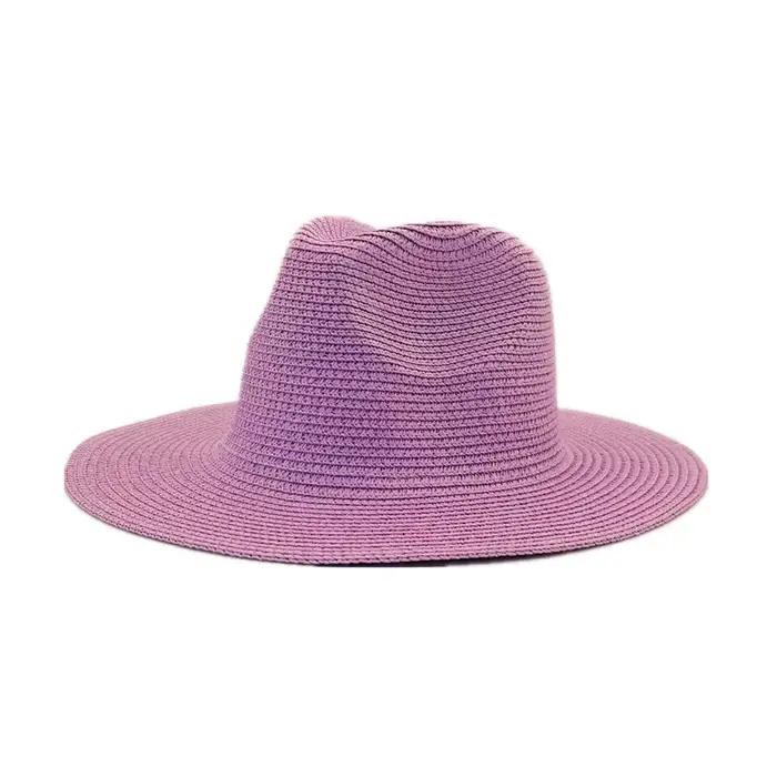 Chapeau de paille Panama à grand bord