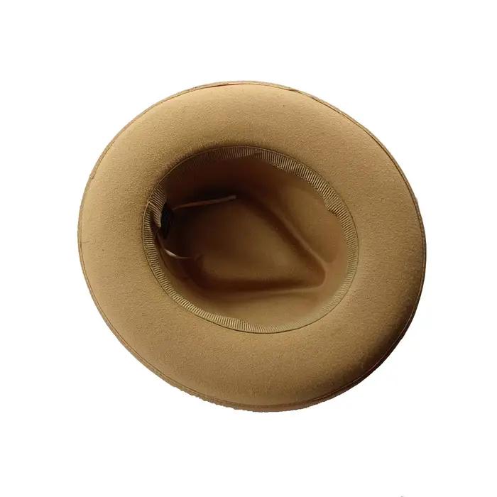 Chapeau en feutre doux classique pour homme