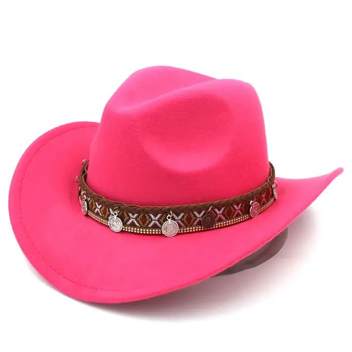 Chapeau de cowboy occidental classique